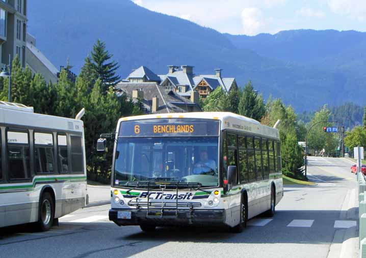 BC Transit Whistler NovaBus 9318